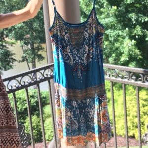 Lucky brand tribal dress, barely worn